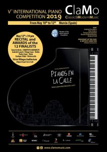 Read more about the article ClaMo International Piano Competition, Murcia, Spain, the 10th-12th of May