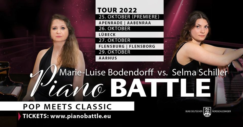 Piano Battle: Pop meets Classic, 25th to 29th of October