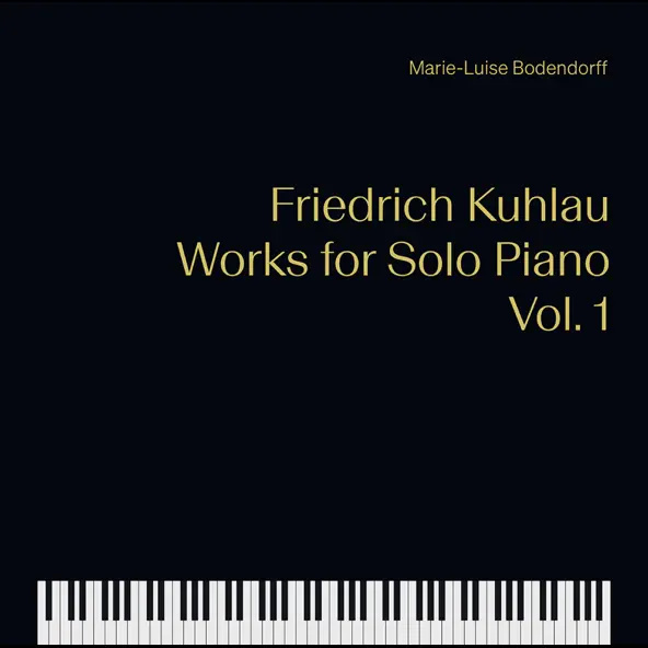 Albumcover: Kuhlau – Works for Solo Piano, Vol. 1