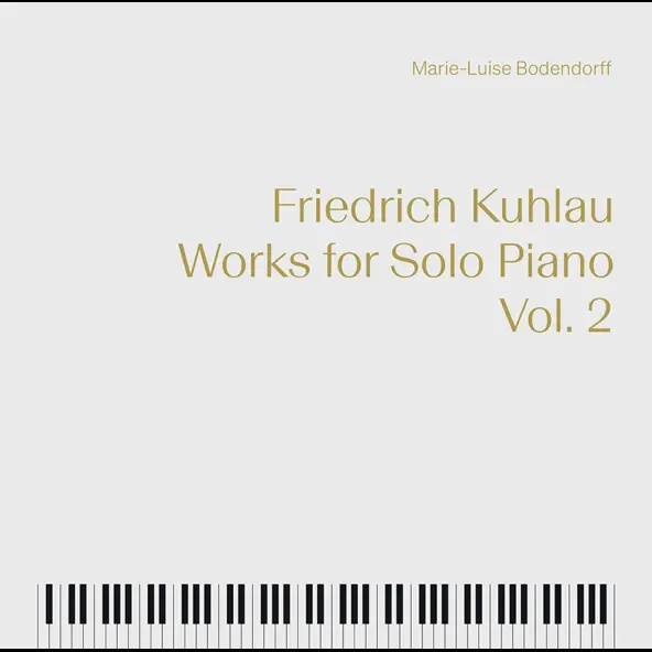 Albumcover: Kuhlau – Works for Solo Piano, Vol. 2