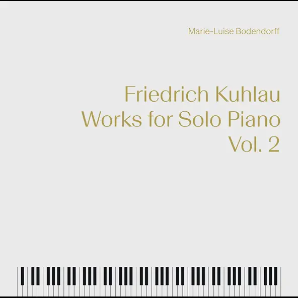 Albumcover: Kuhlau – Works for Solo Piano, Vol. 2